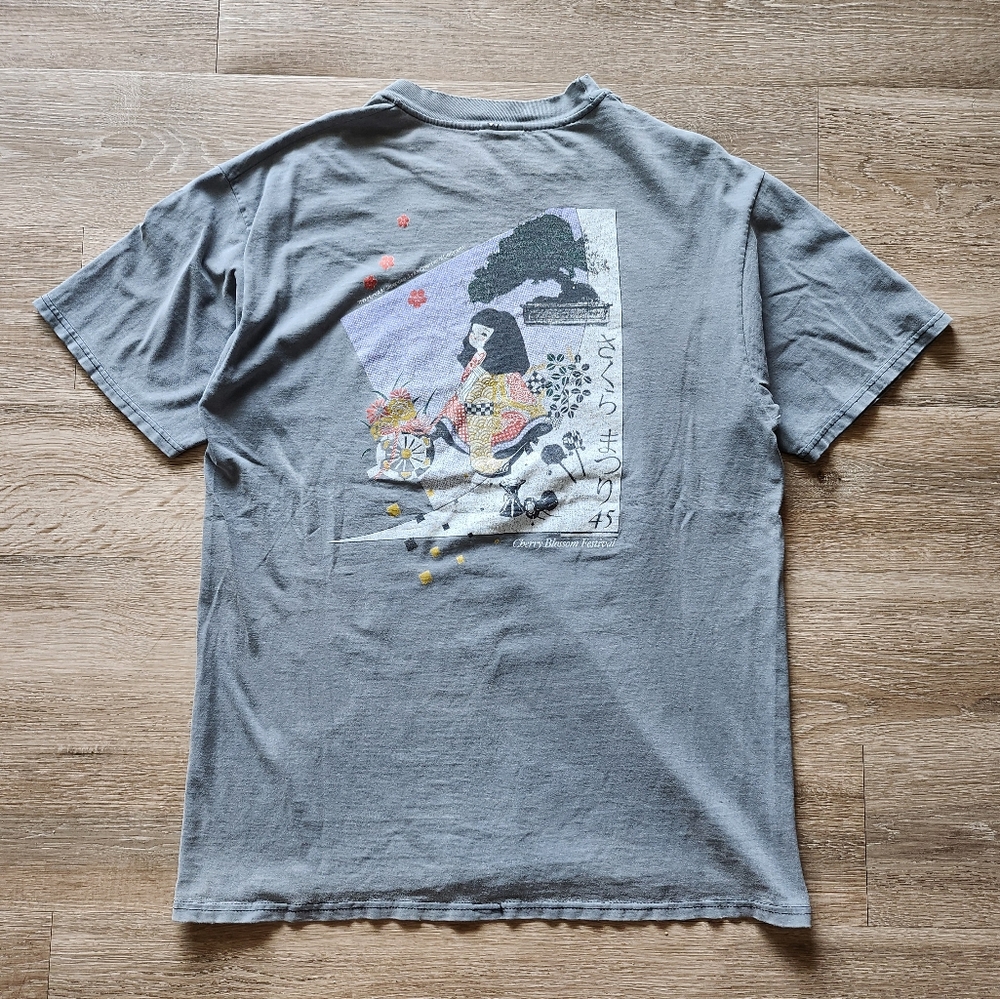 Vintage Gray Graphic Tee